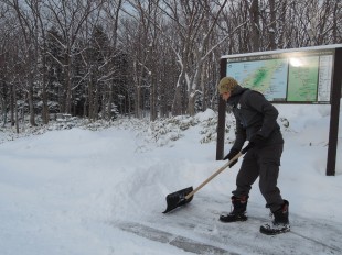 除雪作業