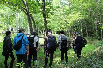 札幌科学技術専門学校の野外実習を行いました