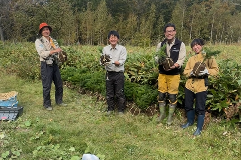 植樹祭に向け準備中です!