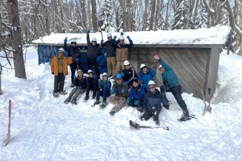 冬の森づくりボランティア２月　活動報告